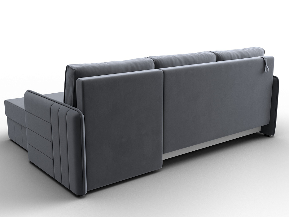 Диван угловой Слим угол универсальный (seven 17 серый)