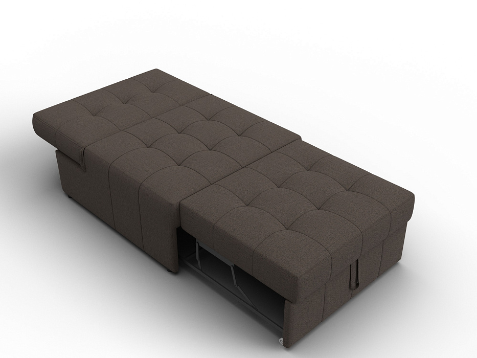 Кресло-кровать Лига-107 (80) (амур 05 коричневый)