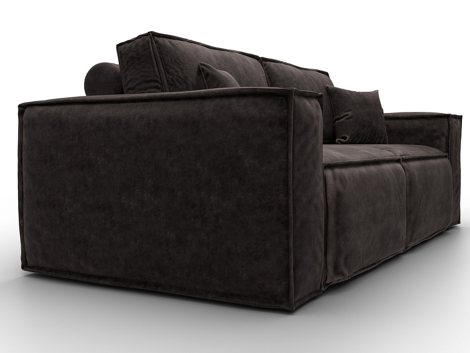 Диван прямой Лига-081 НПБ (brut 17 коричневый)