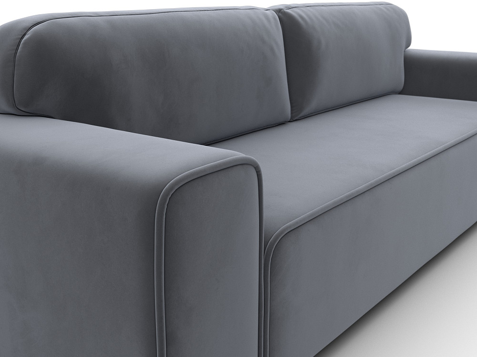 Диван прямой Лига-029 (seven 17 серый)