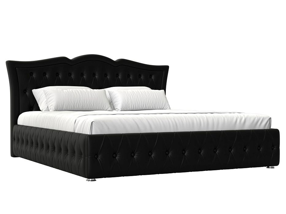 Интерьерная кровать Герда 200 (черный)