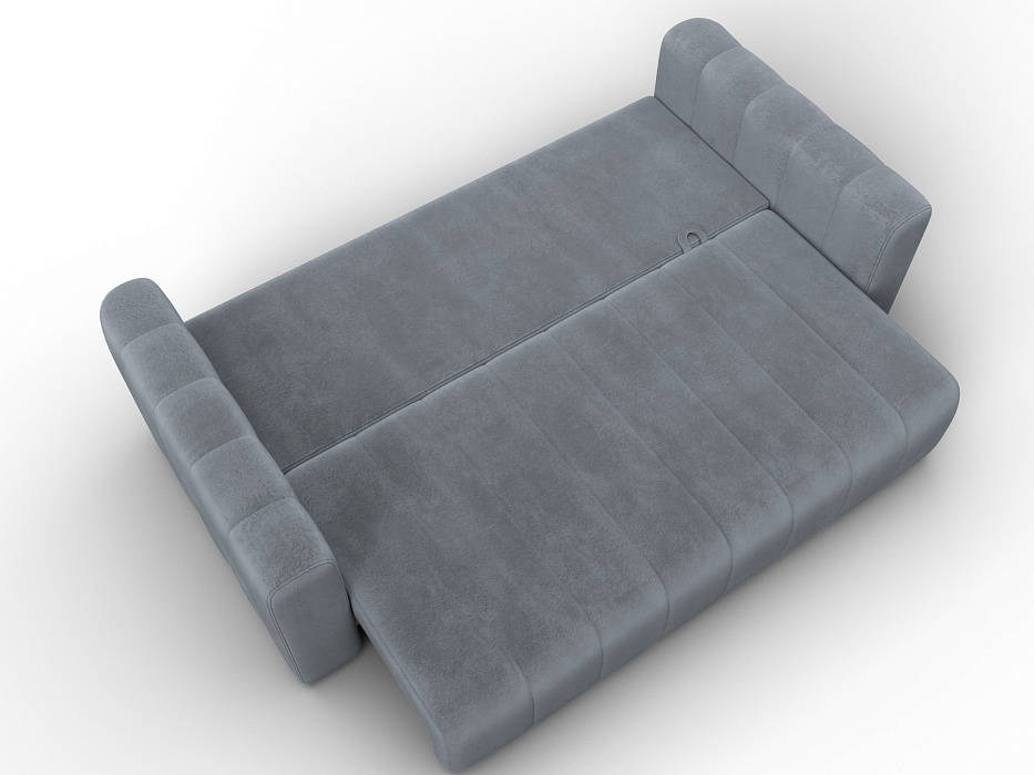 Диван прямой Лига-062 НПБ (tower 10 серый)