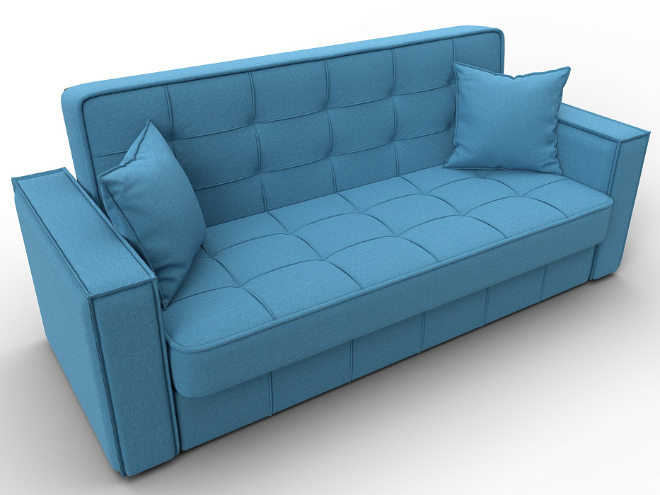 Диван-книжка Лига-068 (амур 10 голубой)