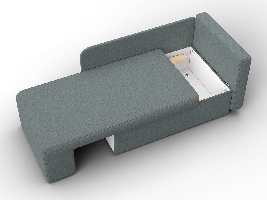 Кушетка Лига-097 (амур 07 серый)