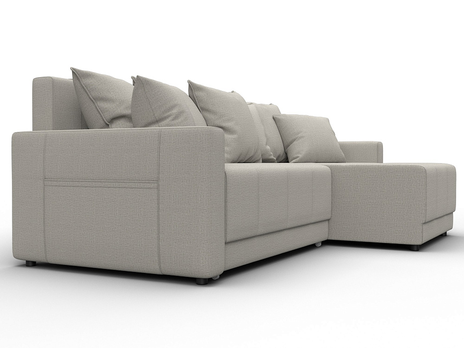 Диван угловой Лига-125 угол универсальный (амур 02 бежевый)