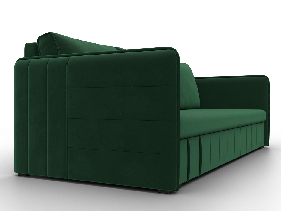 Диван прямой Слим (seven 626 зеленый)