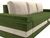 Прямой диван Канкун (зеленый\бежевый цвет)