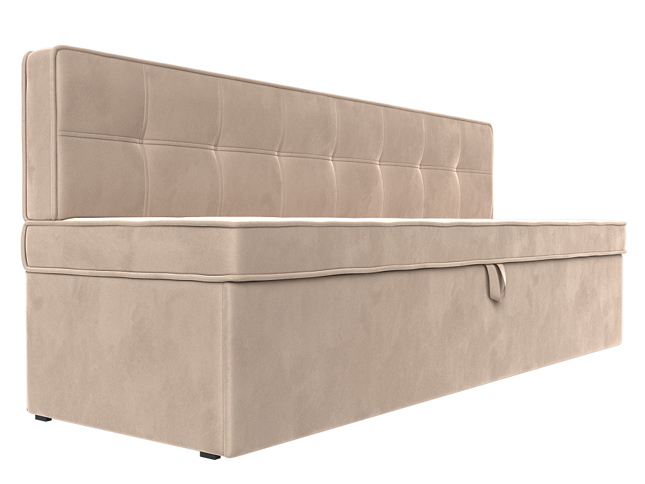 Диван кухонный прямой Техас (seven 729 бежевый)