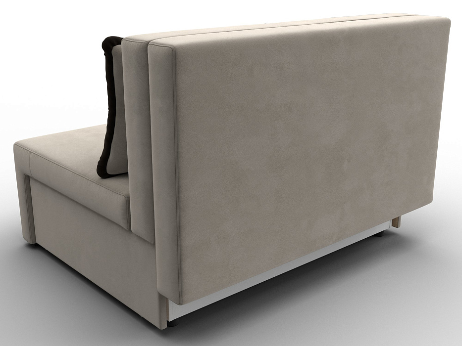 Диван прямой Лагуна (бежевый;коричневый)