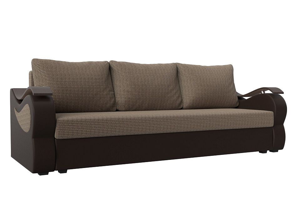 Прямой диван Меркурий Лайт (корфу 03\коричневый)