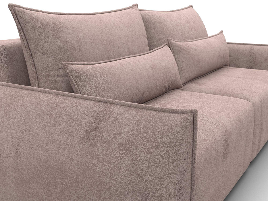 Диван прямой Лига-051 НПБ (tower 05 бежевый)