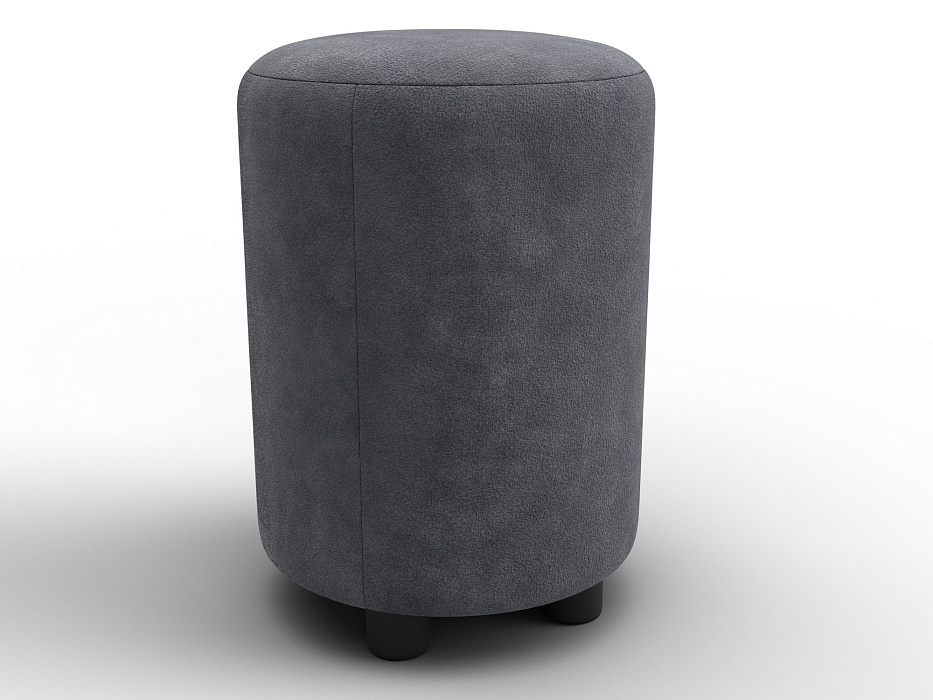 Пуф 001 (brut 16 темно-серый)
