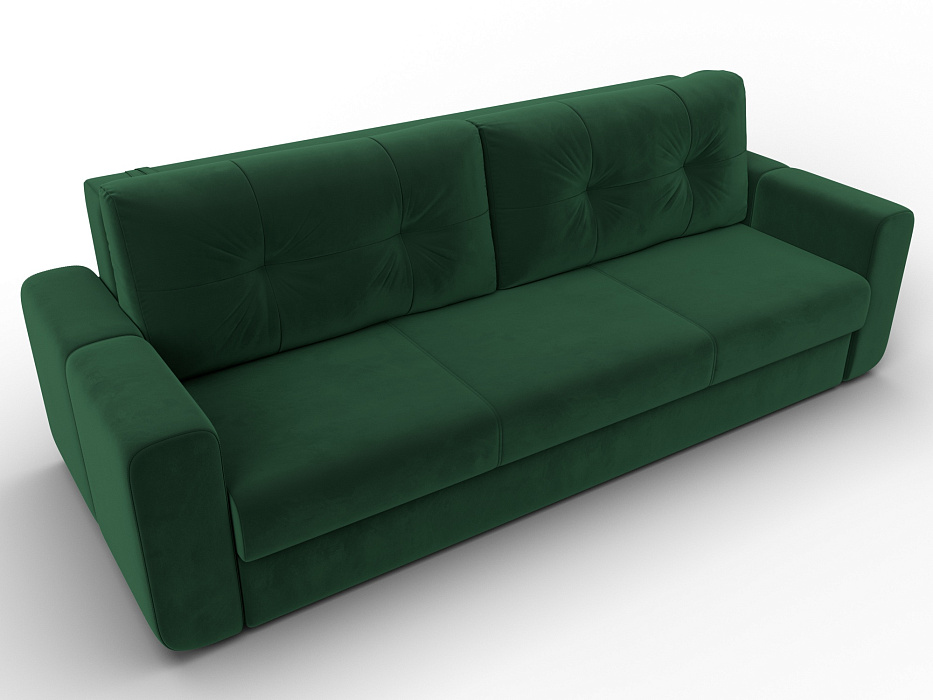 Диван прямой Лига-031 (seven 626 зеленый)