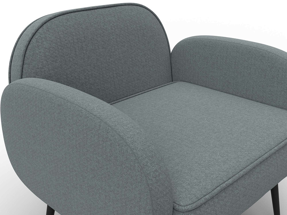 Кресло Лига-086 (рогожка амур 07 серый)