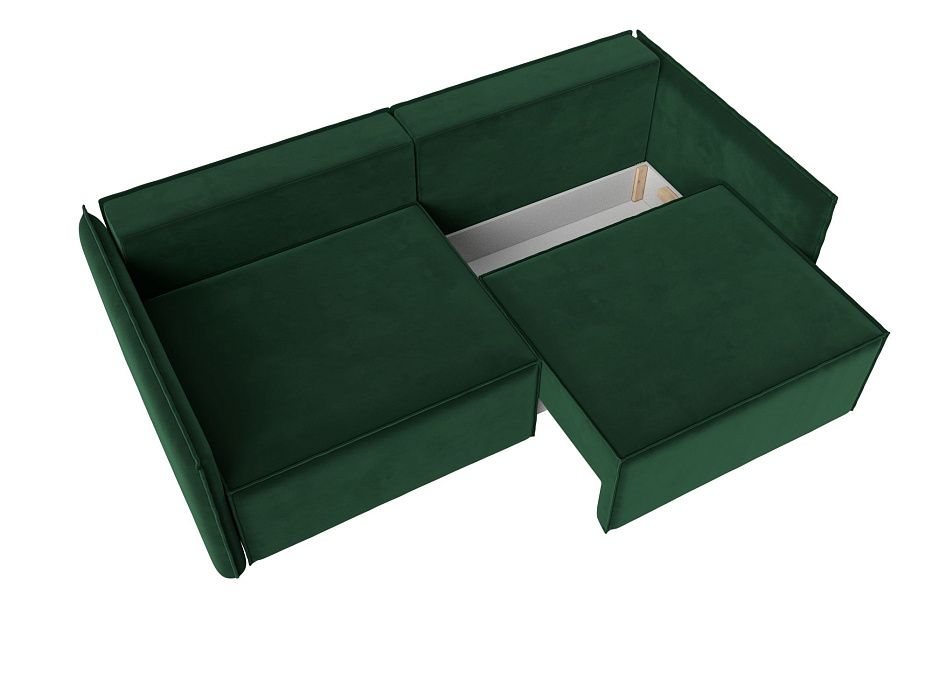Диван прямой Либерти (seven 626 зеленый)