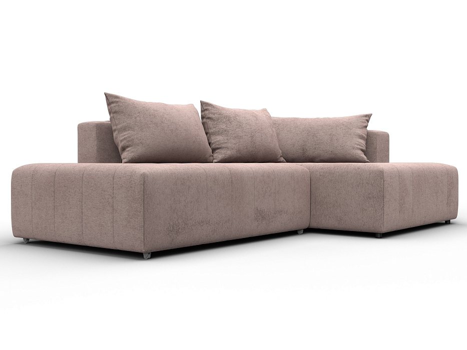 Диван угловой Лига-103 НПБ угол правый (tower 05 бежевый)