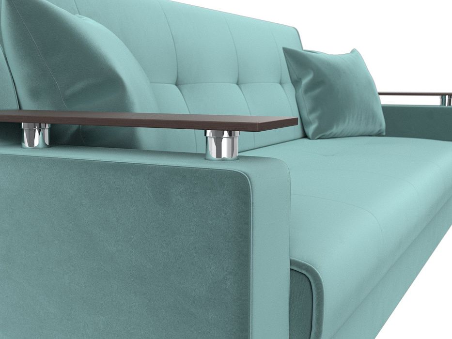 Диван-книжка Сенатор (seven 113 бирюзовый)