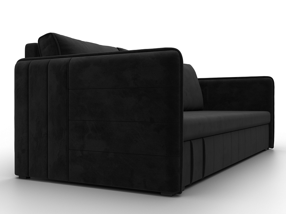Диван прямой Слим (seven 35 черный)