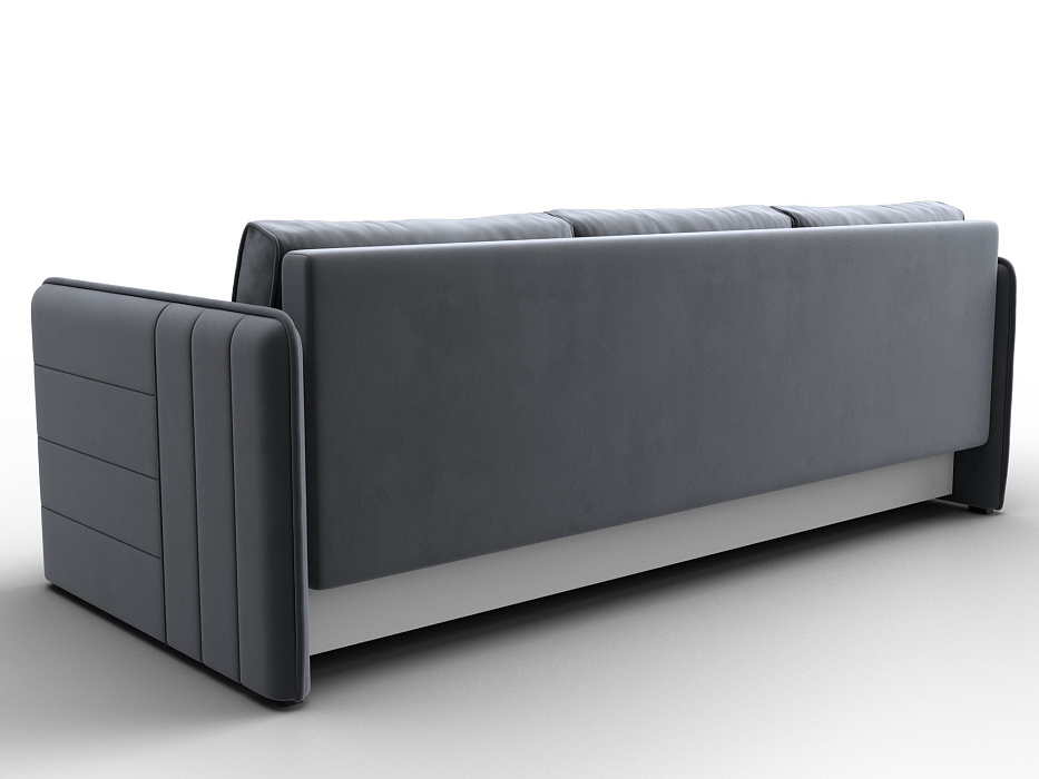 Диван прямой Слим (seven 17 серый)