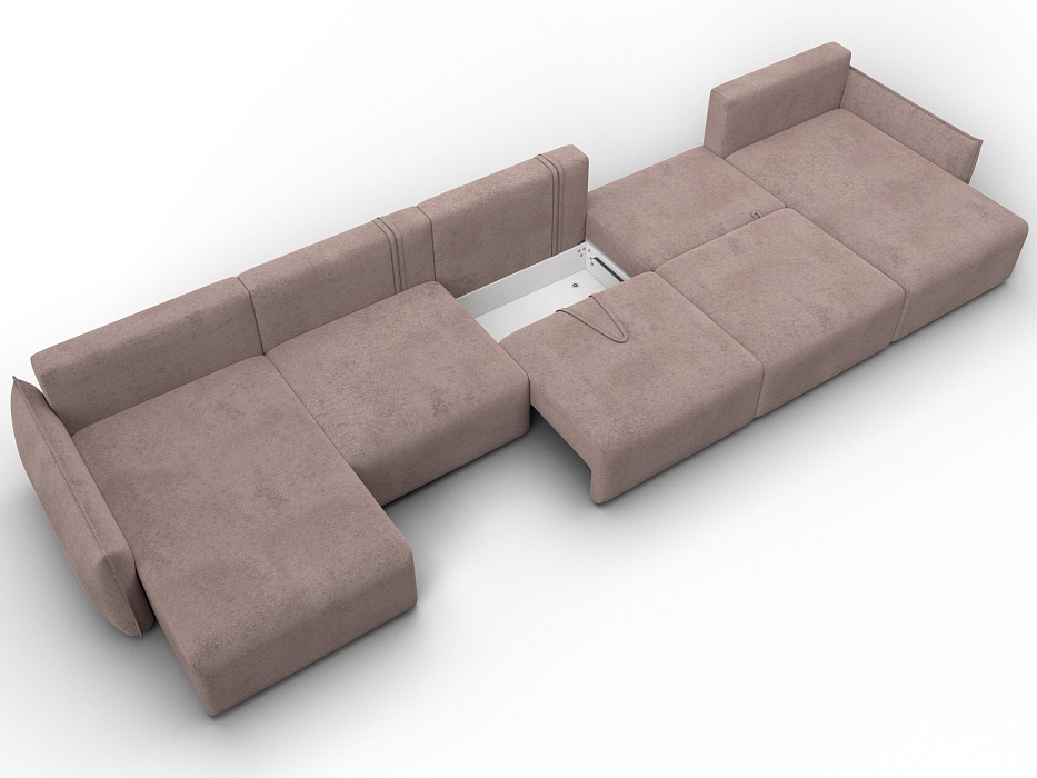 Диван П-образный Лига-051 НПБ МегаЛонг (tower 05 бежевый)