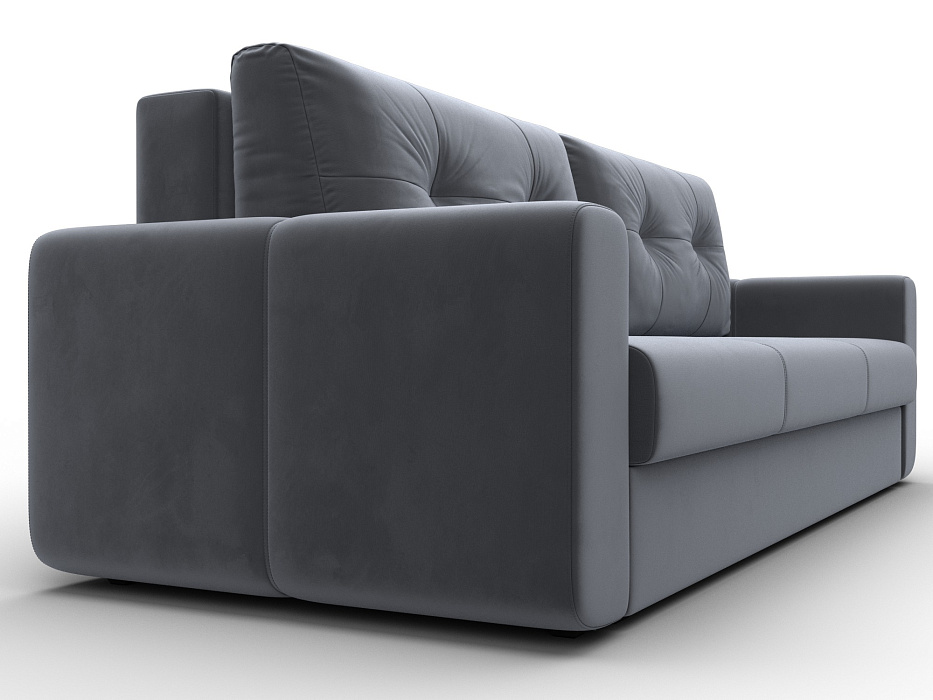 Диван прямой Лига-031 (seven 17 серый)