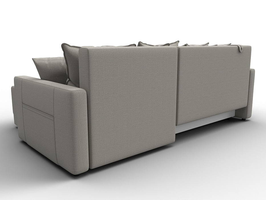 Диван угловой Лига-125 угол универсальный (амур 02 бежевый)