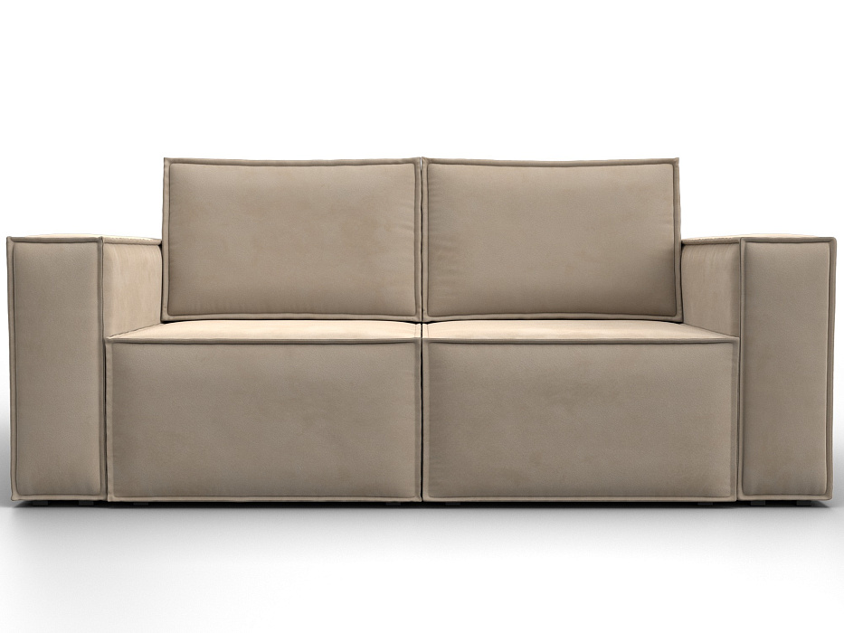 Диван прямой Куба мини (seven 729 бежевый)