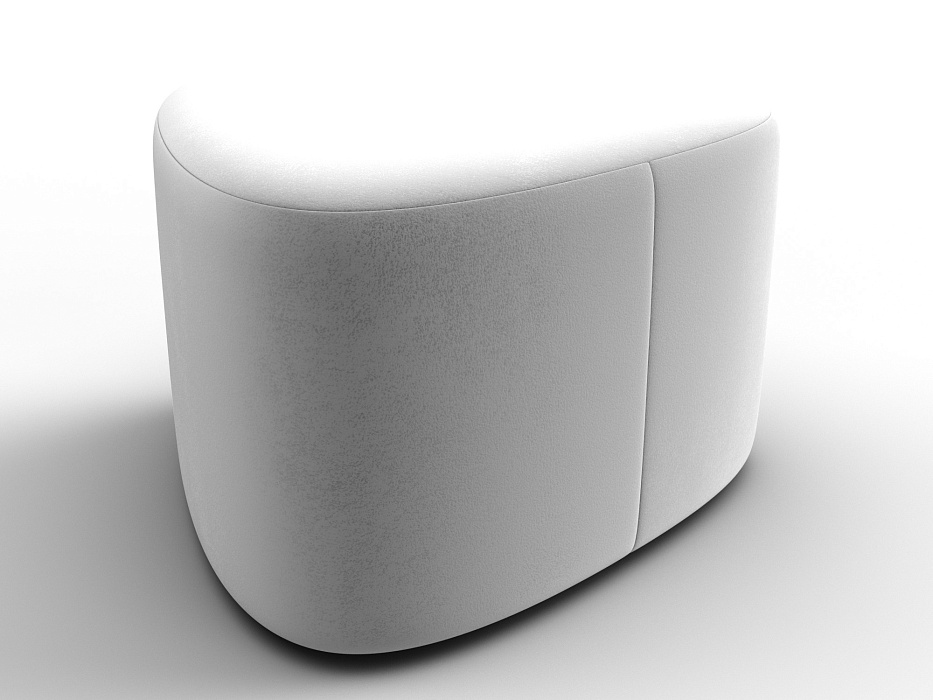 Пуф 004 (tower 01 молочный)