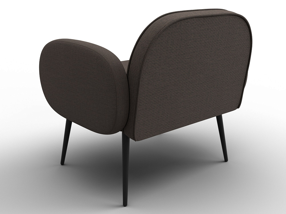 Кресло Лига-086 (рогожка амур 05 коричневый)