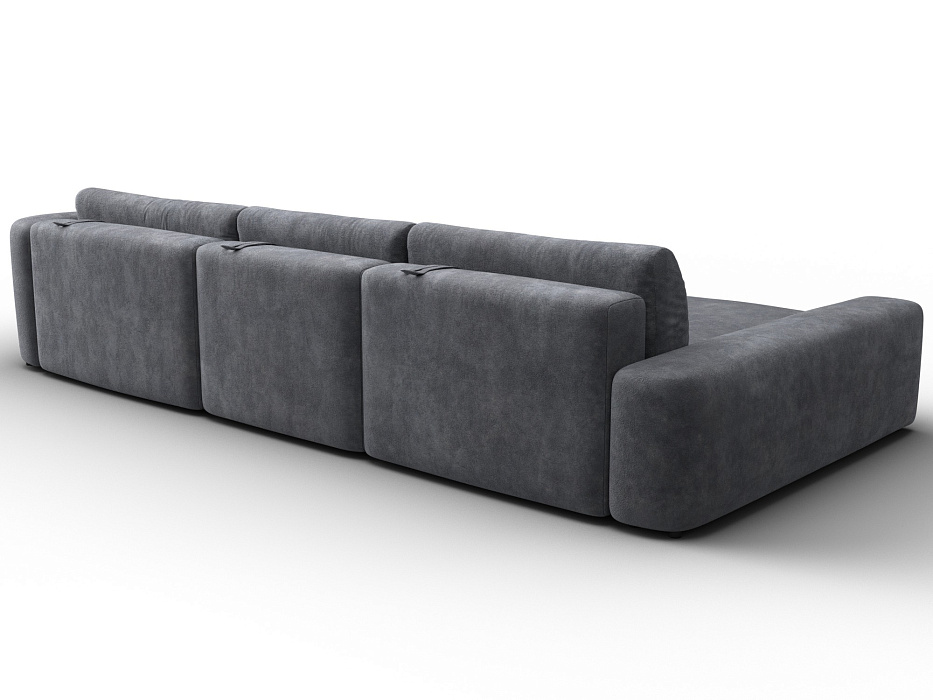 Диван угловой Лига-066 НПБ Лонг угол левый фото в интернет-магазине Лига Диванов