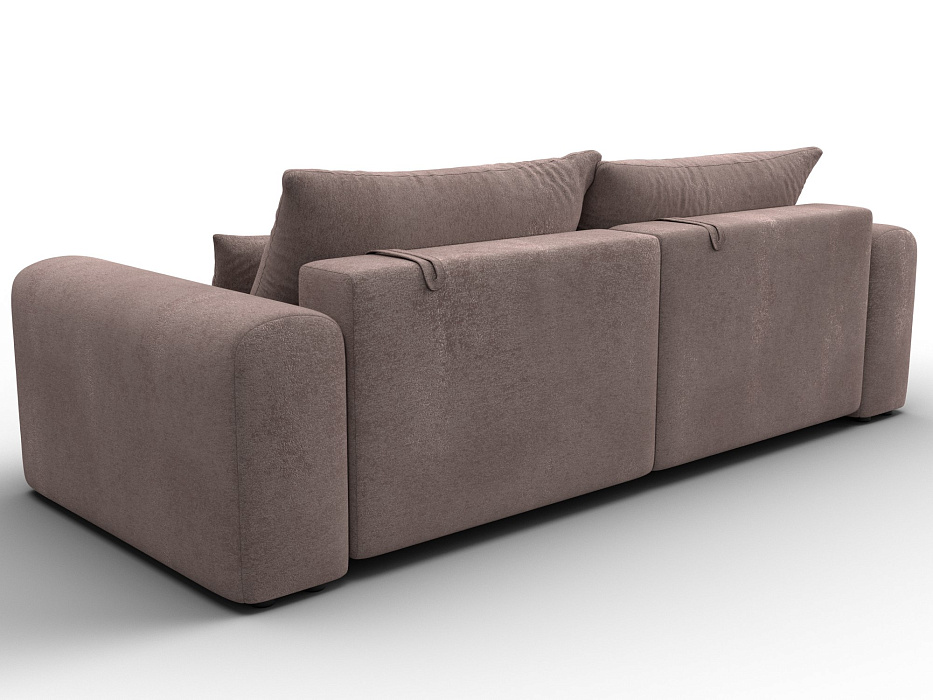 Диван прямой Лига-056 НПБ (tower 05 бежевый)