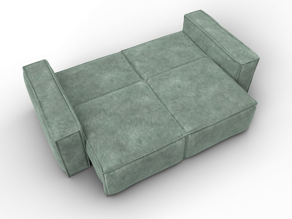 Диван прямой Лига-081 НПБ (brut 08 зеленый)