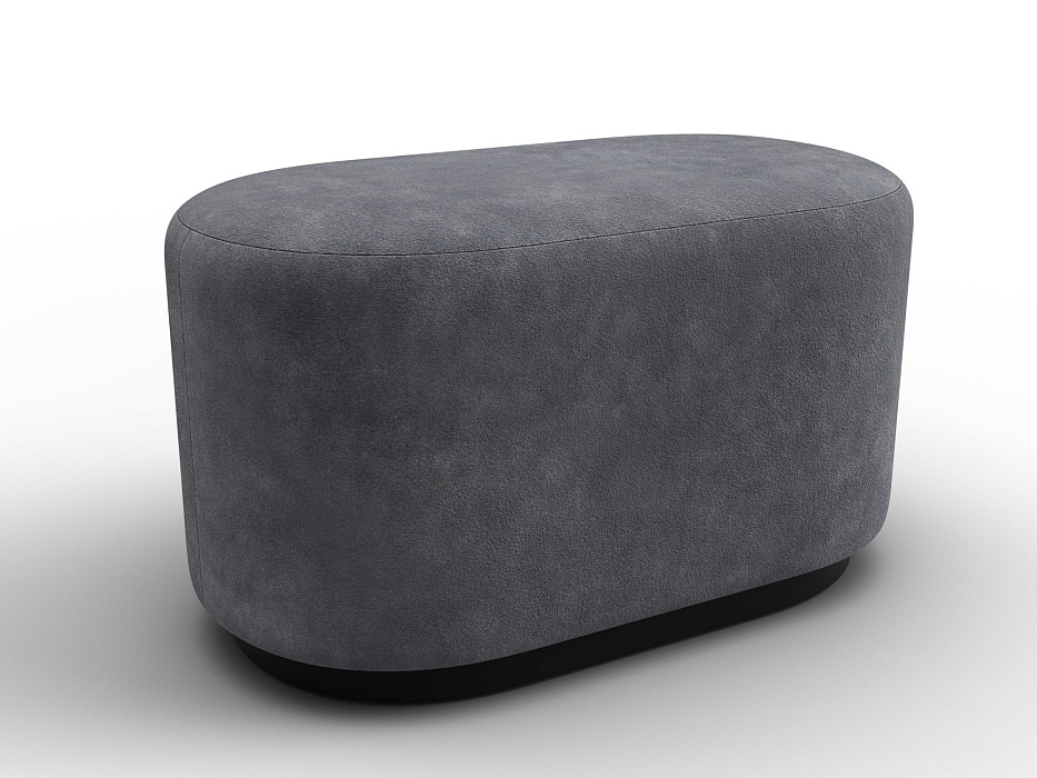 Пуф 007 (brut 16 темно-серый)