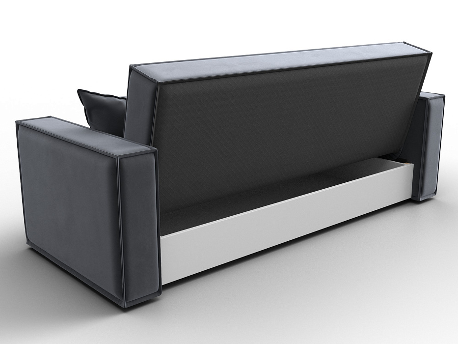 Диван-книжка Куба (seven 17 серый)