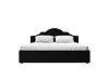 Интерьерная кровать Афина 200 (черный)
