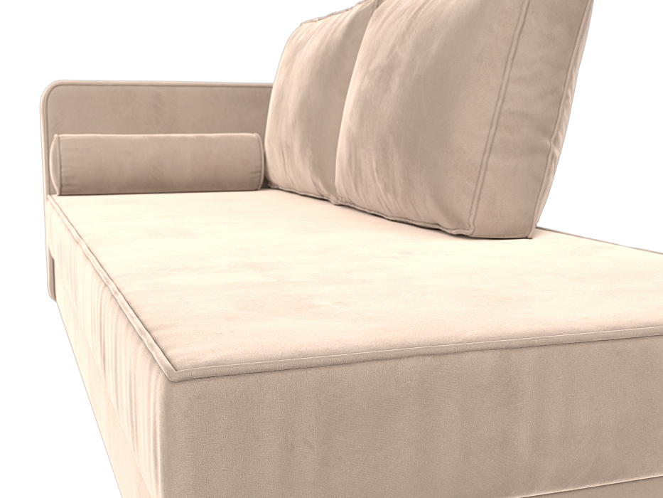 Кушетка Прайм левая (seven 729 бежевый)