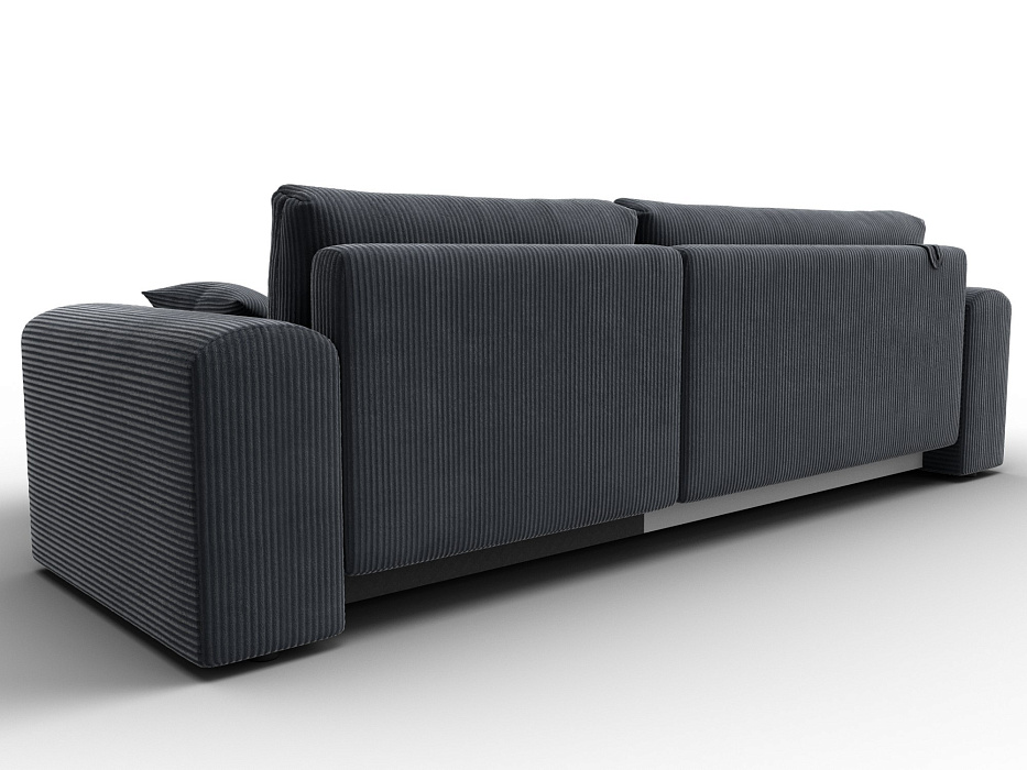 Диван угловой Лига-099 угол универсальный (vertical серый)