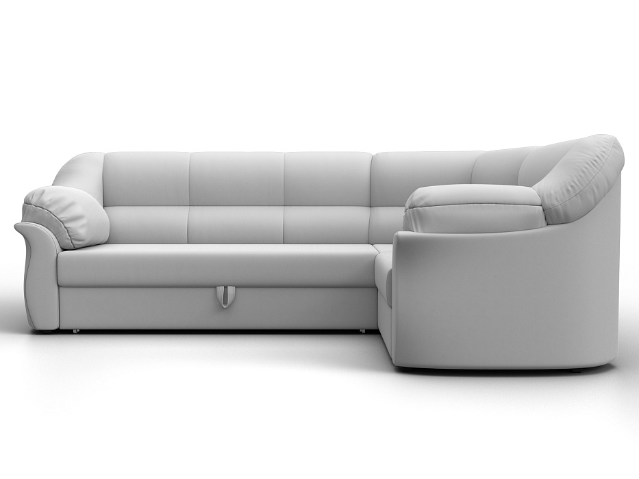 Диван угловой Карнелла правый угол (белый)