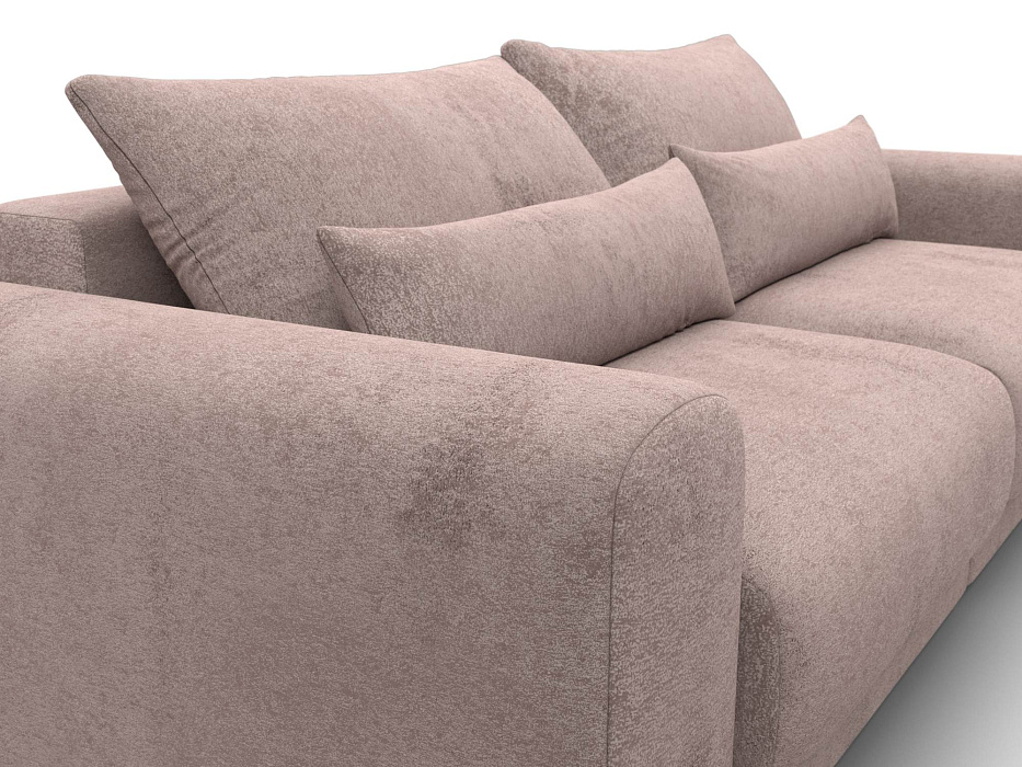 Диван прямой Лига-056 НПБ (tower 05 бежевый)