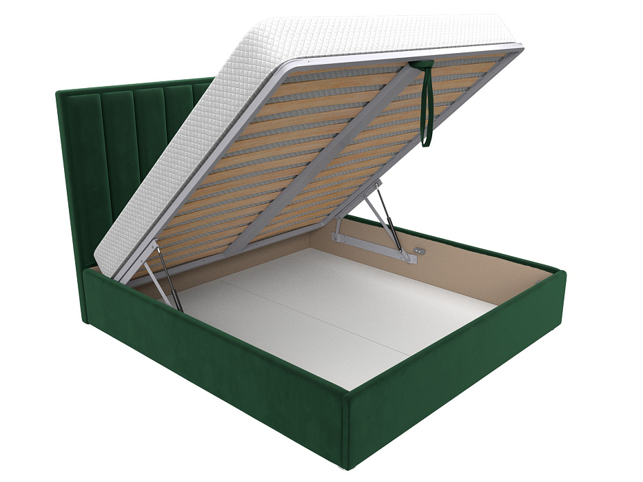 Кровать интерьерная Афродита 180 (seven 626 зеленый)