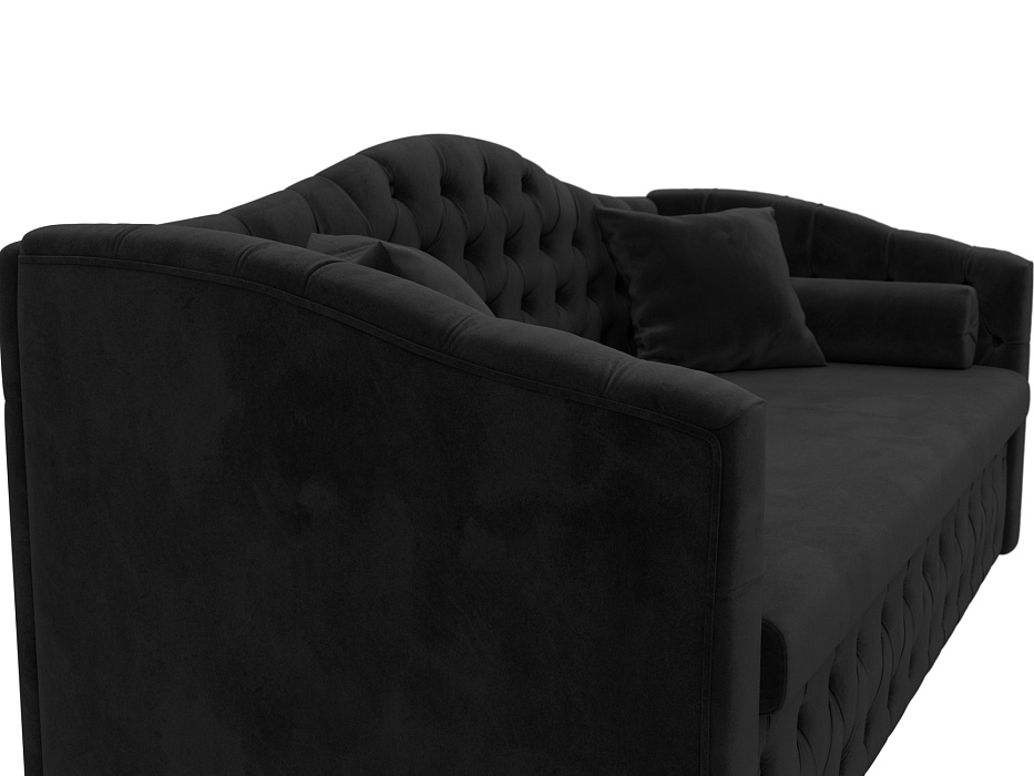 Диван детский прямой Мечта (seven 35 черный)