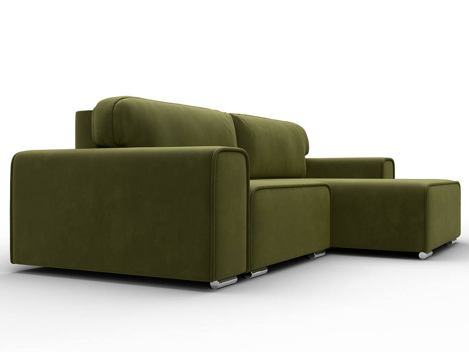 Диван угловой Лига-029 (зеленый)