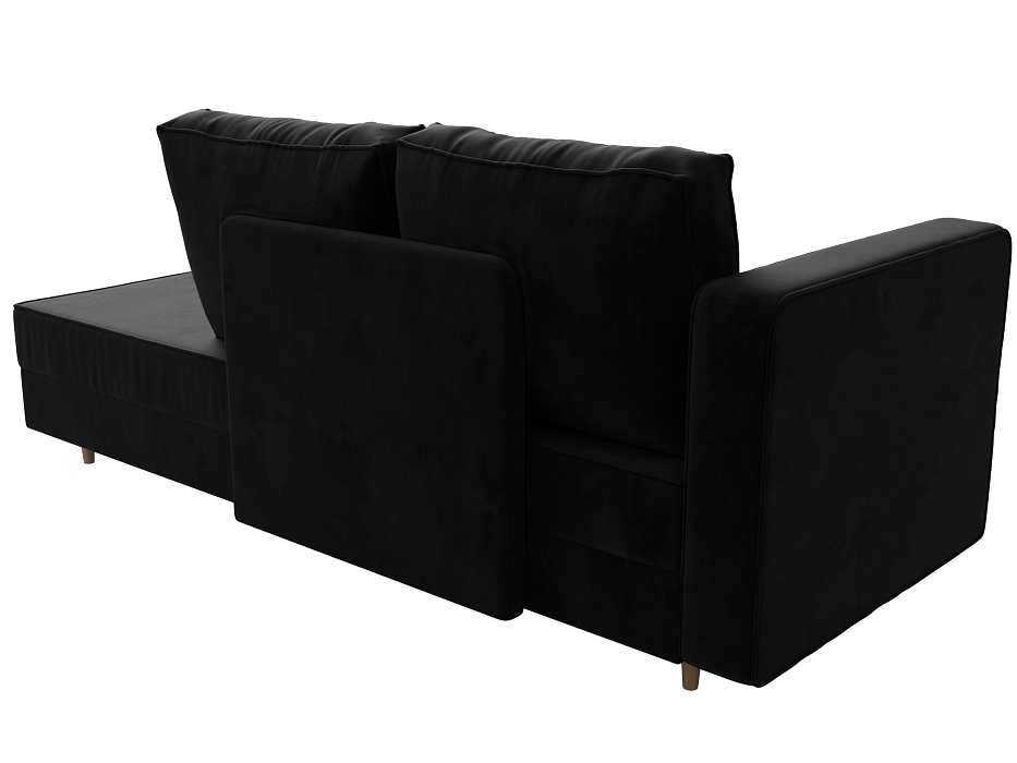 Кушетка Прайм левая (seven 35 черный)