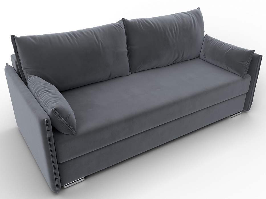 Диван прямой Сайгон (seven 17 серый)