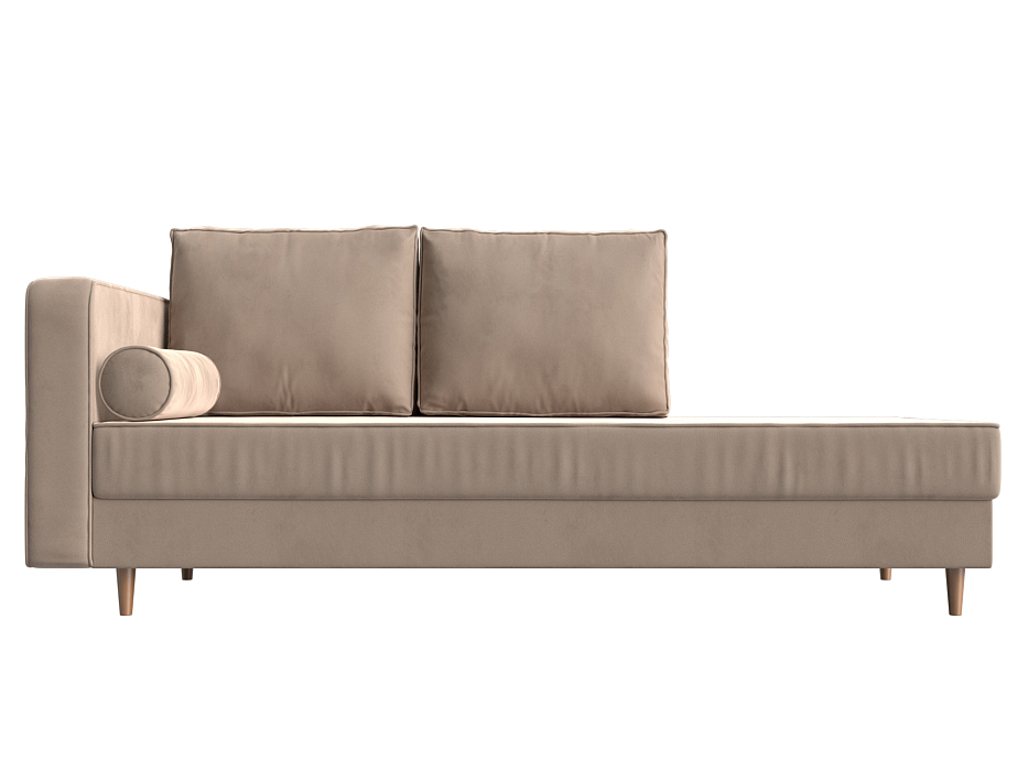 Кушетка Прайм левая (seven 729 бежевый)