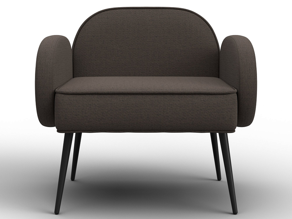 Кресло Лига-086 (рогожка амур 05 коричневый)