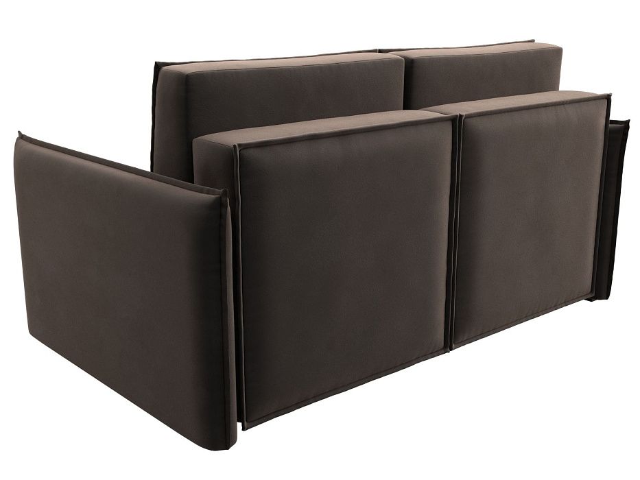 Диван прямой Либерти мини (seven 727 коричневый)