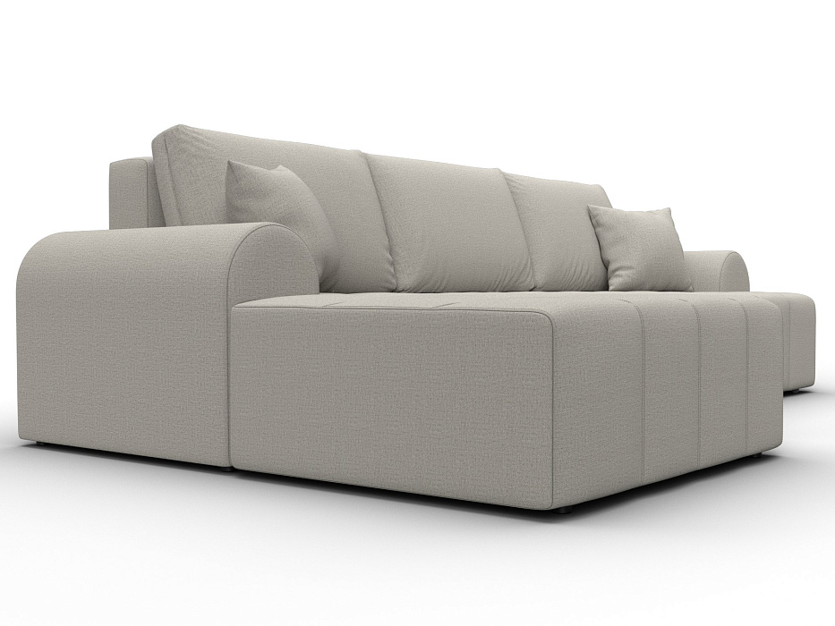 Диван угловой Лига-080 угол левый (амур 02 бежевый)