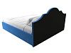 Интерьерная кровать Афина 160 (голубой цвет)