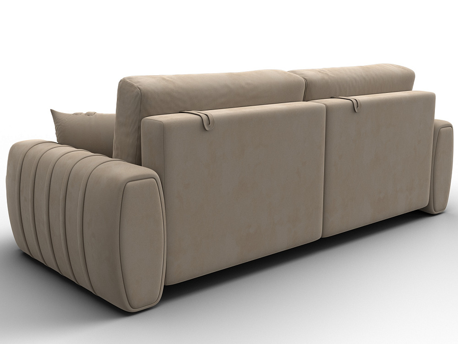 Диван прямой Лига-057 НПБ (seven 729 бежевый)